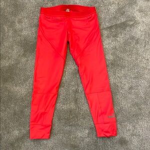 Stella McCartney X ADIDAS red leggings